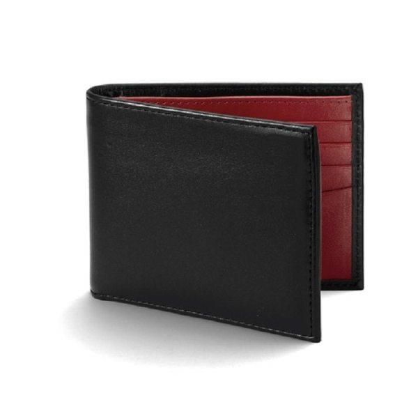 Mens Leather Black Wallets